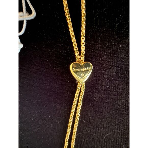 NWT Kate Spade New York X Disney Minnie Slider Bracelet in Gold - Picture 5 of 8